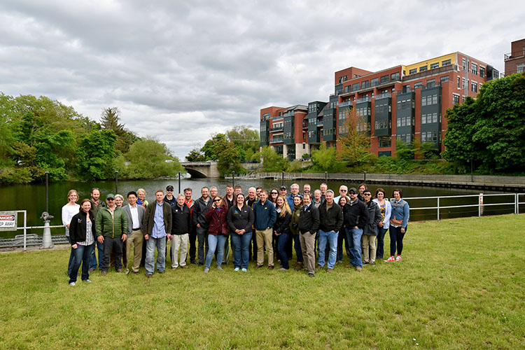 FishPass Workshop members at the Boardman River